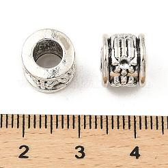 Tibetischer Stil Legierung europäische Fassungen für Strasssteine Perlen&nbsp;FIND-E041-23AS