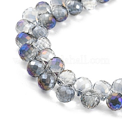 Sangles mobiles en perles de verre&nbsp;HJEW-E010-01P-06