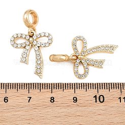 Legierung Kristall Strass europäischen baumeln Charms&nbsp;AL-CBAC2D3-09G