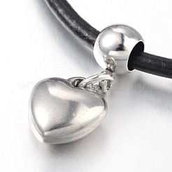 Herz 304 Edelstahl Charm Armbänder&nbsp;BJEW-JB01995