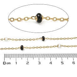 Catene a maglie smaltate in acciaio inossidabile 304&nbsp;AJEW-Z028-09G-05