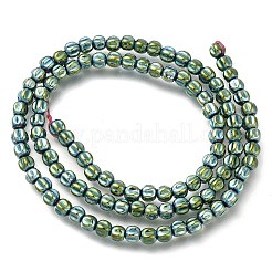 Galvanisierte synthetische nichtmagnetische Hämatitperlenstränge&nbsp;G-C154-A01-01H