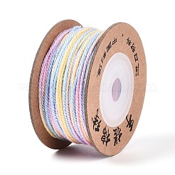 Cordoncino di cotone macramè tinto a segmento da 30 m&nbsp;OCOR-T018-01L