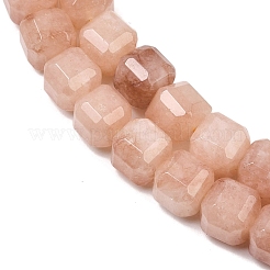 Natürliche weiße Jade perlen Stränge&nbsp;G-D343-A01-12