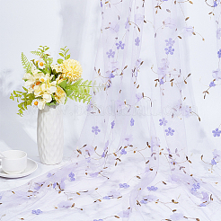 1 Yard Polyester-Seidennetz-Rüschenrandbesatz&nbsp;DIY-CY0002-80A