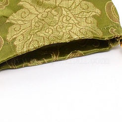Sacchetti di stoffa per imballaggio regalo sacchetti con coulisse&nbsp;ABAG-WH0035-01G