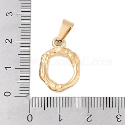 Pendentifs en acier inoxydable 304&nbsp;LS-STAS-F235-01G-O