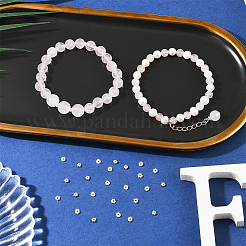30 Stück 3 Stile S925 Sterling Silber Perlen&nbsp;STER-BBC0008-49
