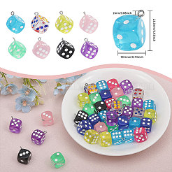 40pcs pendenti acrilici&nbsp;MACR-GL0001-05