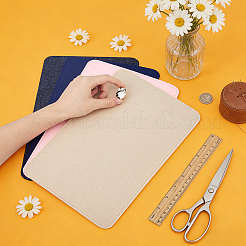 4 Stück 4 Farben Wollfilz-Taschenböden zur Taschenherstellung&nbsp;DIY-BC0018-01