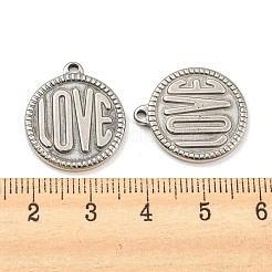 Pendentifs en acier inoxydable 201 anti-ternissement&nbsp;STAS-G108-02