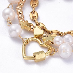 Perlen Armbänder & Glieder Armbänder & Kettenarmbänder Sets&nbsp;BJEW-JB05509