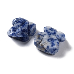 Frosch-Heilfiguren aus natürlichen Edelsteinmischungen&nbsp;DJEW-Z005-03
