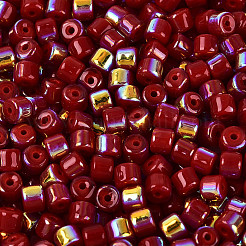 Perline di vetro opache dai colori fgb&nbsp;SEED-Q040-07A-A04