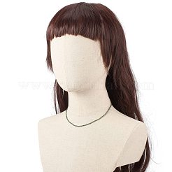 Runde Glasperlenkette für Damen&nbsp;NJEW-JN03821-03