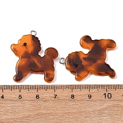 Pendentifs en acétate de cellulose (résine) opaque&nbsp;RESI-B042-02C
