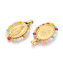 Pendentifs en acier inoxydable 304&nbsp;STAS-N115-24A-G