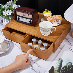 Aufbewahrungsbox für Kaffeekapseln aus Holz&nbsp;AJEW-WH0485-06