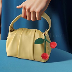 1 porte-clés en cuir PU avec alliage&nbsp;KEYC-SP0001-41C