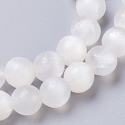 Fili di perline di selenite naturale&nbsp;G-I203-C-6mm