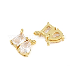 Laiton pavé de zircons cubiques&nbsp;CU-CBA6A75-03G-09