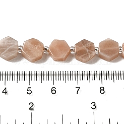 Natürliche sunstone Perlen Stränge&nbsp;G-P534-A09-02