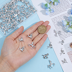 100 pz 5 stili pendenti in lega di stile tibetano&nbsp;FIND-OC0003-30