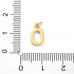 Pendentifs de placage en laiton&nbsp;KK-C065-03O-G