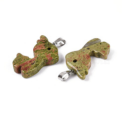 Natur Unakit Anhänger&nbsp;G-T144-11H