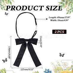Noeud papillon ajustable femme&nbsp;AJEW-WH0348-733B