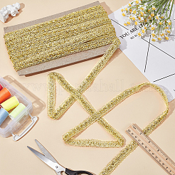 Rubans métalliques en polyester&nbsp;DIY-WH0542-61A