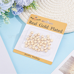 50pcs perles en laiton&nbsp;KK-BBC0027-41B