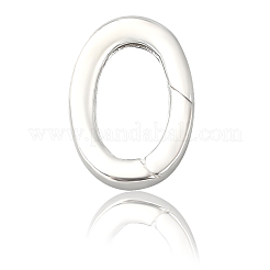 1 pieza 925 anillos de resorte de plata esterlina&nbsp;STER-BBC0008-50A