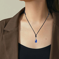 30 collier en cordon de polyester ciré réglable de 3 styles&nbsp;AJEW-SC0004-31