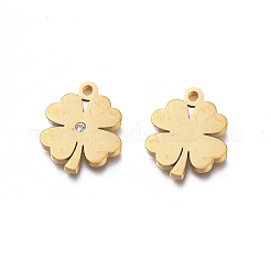 Placcatura ionica (ip) ciondoli in acciaio inossidabile 304&nbsp;X-STAS-L245-006G