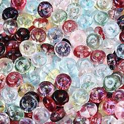 Perline di vetro di colori trasparenti&nbsp;SEED-Q042-01A-A14
