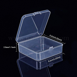 Transparente Kunststoffperlenbehälter&nbsp;CON-BC0004-62