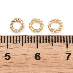 Anneaux de jonction fermés soudés en laiton&nbsp;KK-K253-15C-03G