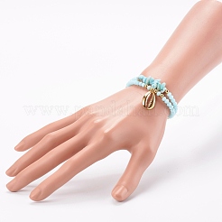 Stretch-Armbandsets&nbsp;BJEW-JB06095-01