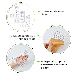 Acryllineale&nbsp;DIY-WH0622-106