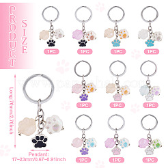 Porte-clés en alliage émail et acrylique&nbsp;KEYC-TAC00033