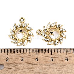 Legierung rhinestone-anhänger&nbsp;FIND-M018-19G