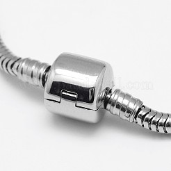 Bracelets de style européen en acier inoxydable 304 résistant au ternissement pour la fabrication de bijoux&nbsp;X-PPJ-F002-03B