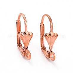Ottone risultati leverback orecchino&nbsp;KK-R071-07RG