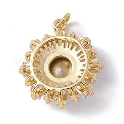 Pendentifs en laiton avec zircon&nbsp;KK-G439-61G
