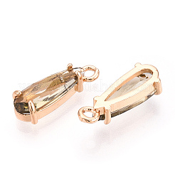 Pendentifs en verre à facettes&nbsp;GLAA-T010-004B