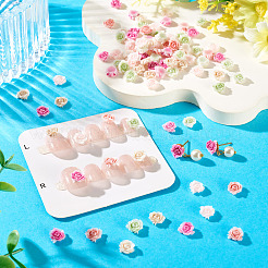 100 Stück leuchtende Decoden-Cabochons aus Harz&nbsp;RESI-TA0005-30