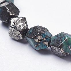 Natürliche Pyrit Perlen Stränge&nbsp;G-K181-D02