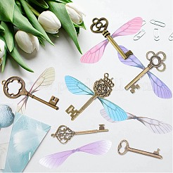 Kit de fabricación de joyas con dije de llave maestra para manualidades y regalos&nbsp;DIY-SC0017-38