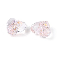 Perle di vetro della stagnola a mano&nbsp;FOIL-N029-09B